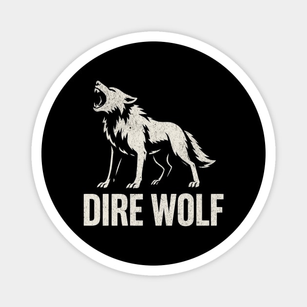 Dire-Wolf Magnet by ArtistTee ⭐⭐⭐⭐⭐